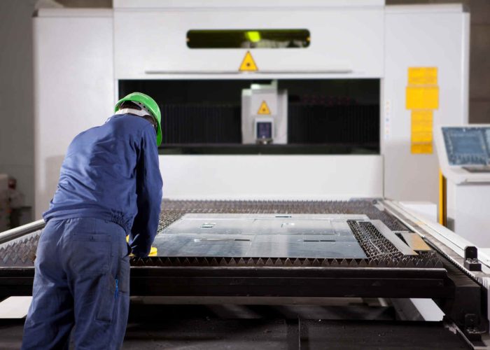 découpe au laser aluminium